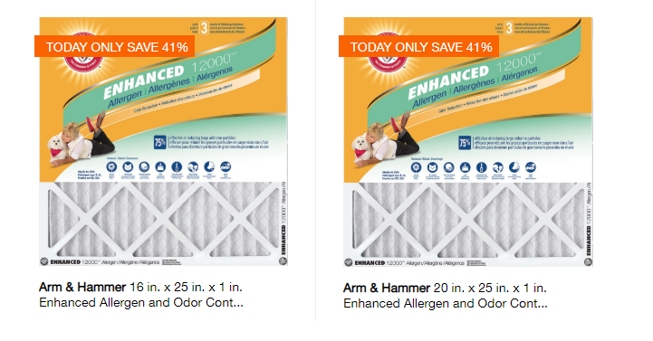 Arm & Hammer Air Filter (4-Pack) Only $19.98 Shipped! (Reg. $34) TODAY Only!