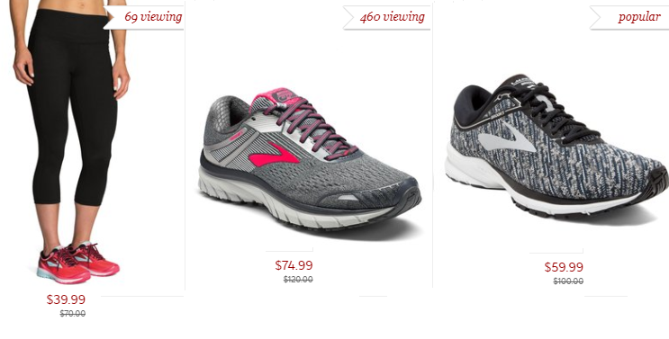 Brooks is on Zulily! Save BIG on Shoes, Athletic Shorts, Pants and More!