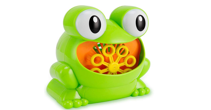 Frog Automatic Bubble Machine Only $7.99!