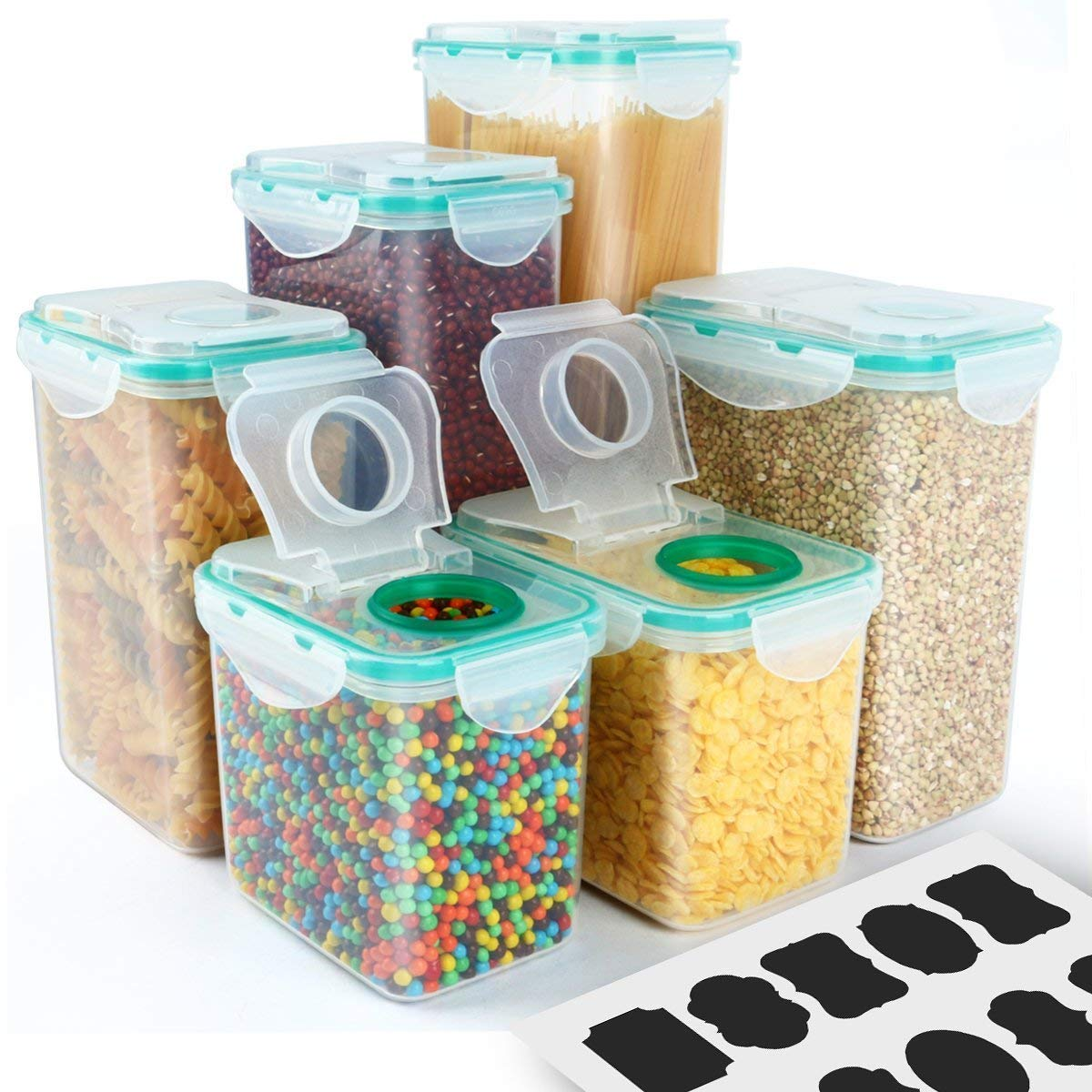 Amazon: Plastic Storage Containers 6 Pack Only $17.00!