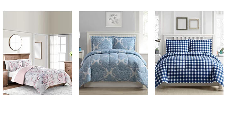 Reversible 3-Piece Comforter Sets Only $19.99! (Reg. $80) ALL Sizes Available!