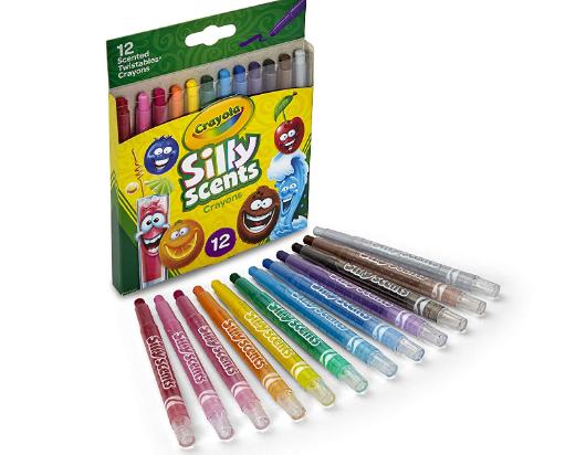Crayola Silly Scents Twistables Crayons, Sweet Scented Crayons, 12 Count – Only $3.55!