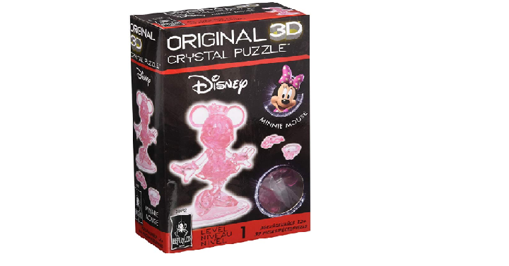 Original 3D Crystal Puzzle – Minnie Mouse Only $5.83! (Reg. $18) Add-On Item!