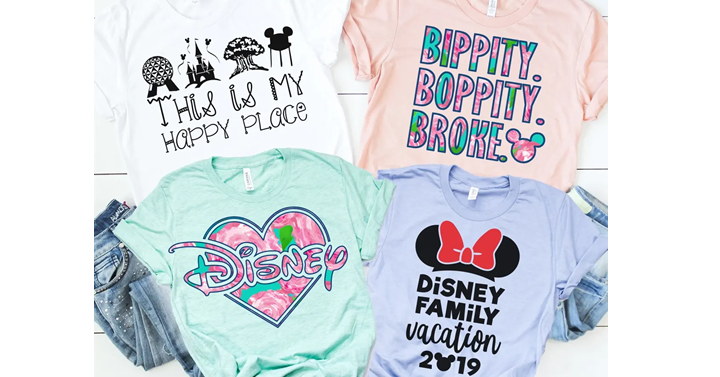 Magical Vacation Tees in Youth + Adult Sizes from Jane – Just $13.99! SO CUTE!