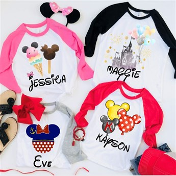 Personalized Kids Character Raglans Only $11.99 on Jane!