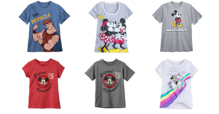 Shop Disney: FREE Shipping Site Wide! Kids Disney Tees Only $10, Adults Only $15 Shipped!