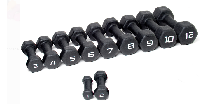 Discounted CAP Barbell Black Neoprene Dumbbell Starting at Only $1.27!