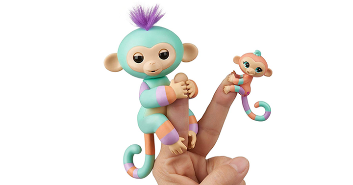 WowWee Fingerlings Baby Monkey & Mini BFFs – Danny & Gianna – Just $5.99! Think Easter baskets!
