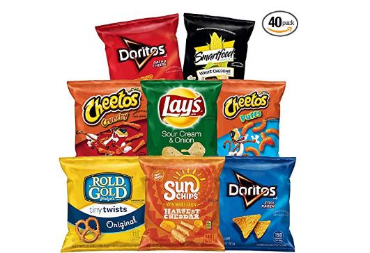 Frito-Lay Fun Times Mix Variety Pack, 40 Count – Only $10.52!