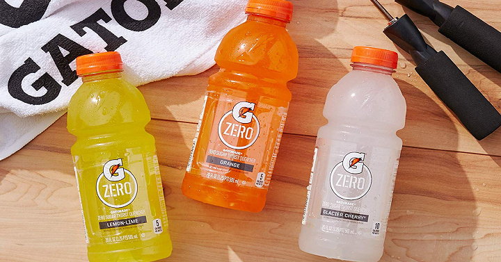 Gatorade Zero Sugar Thirst Quencher (Pack of 12) Only $9.12 Shipped!