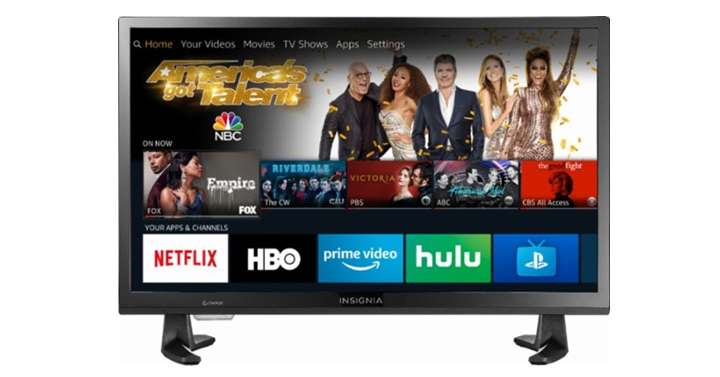 Insignia 24” LED – 720p Smart HDTV Fire TV Edition – Just $99.99! Save $50! PLUS Get 30 days of Free Sling TV!