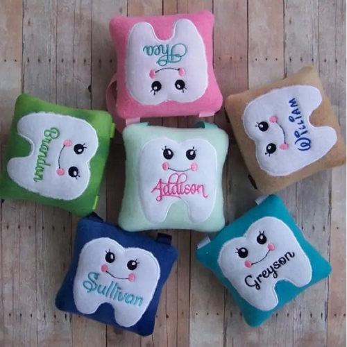 Personalized Tooth Fairy Pillow Just $6.99!