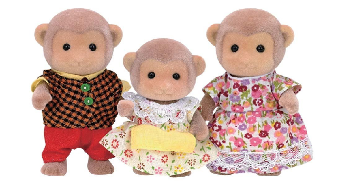 Calico Critters Mango Monkey Family Doll Set Only $7.79! (Reg. $19)