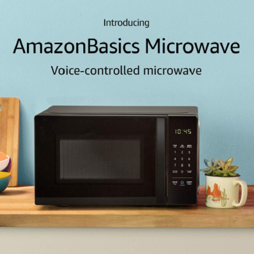 AmazonBasics Microwave- Works with Alexa Only $41.99 Shipped! (Reg. $60)