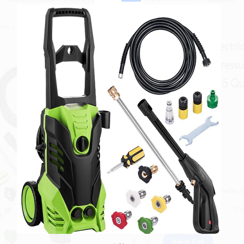 1800W Professional Pressure Washer w/ Rolling Wheels Only $108 Shipped!