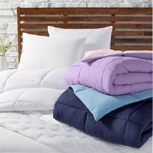 Martha Stewart Essentials Reversible Down Twin Comforter Only $26.99 with code! (Reg. $$60)