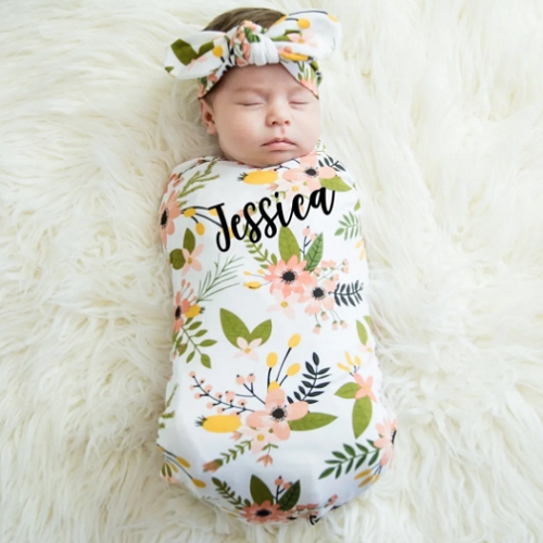 Personalized Swaddle Sets Just $15.99! (Reg. $42.99)