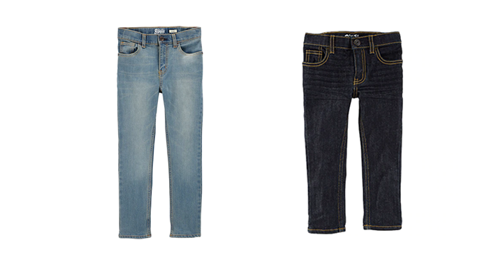 Kohl’s 20% Off Flash Sale – TODAY ONLY! Boys 4-14 OshKosh B’gosh Skinny Jeans – Just $11.99!