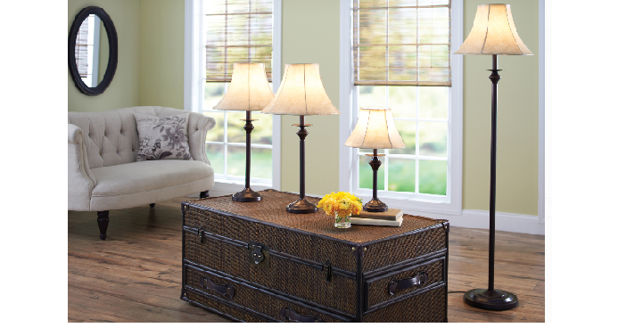 Better Homes & Gardens 4-Piece Lamp Set Only $49.98 Shipped! That’s Only $12.50 Each!
