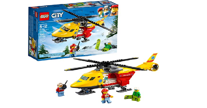 LEGO City Ambulance Helicopter Building Kit (190 Piece) Only $11.99! (Reg. $20)