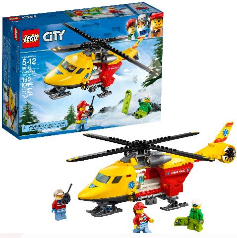 LEGO City Great Vehicles Ambulance Helicopter Building Kit – Only $11.99!