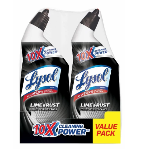Target: Lysol Toilet Bowl Cleaner with Lime & Rust Remover (2 Count) Only $3.41!
