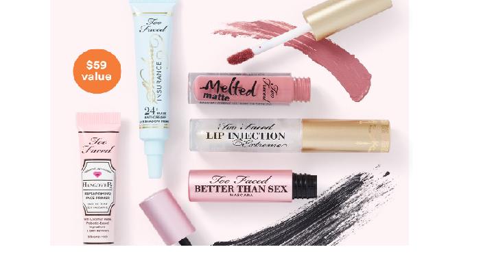 ULTA: FREE 5 Piece Too Faced Gift with Any $50 Online Purchase! (10am-2pm CT Only!)