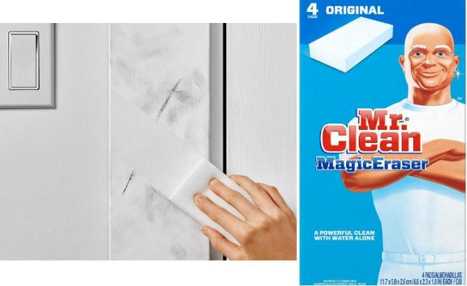 Mr. Clean Magic Eraser Multi-Surface Cleaner, Original, 4 Count – Only $2.47!