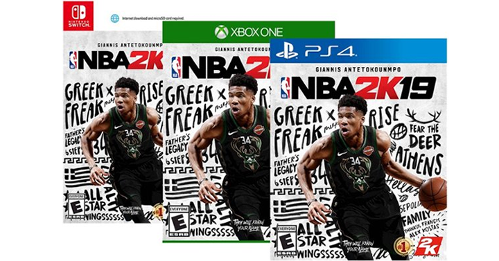 Save $32 on NBA 2K19 for PS4, Xbox One or Nintendo Switch! Just $27.99!