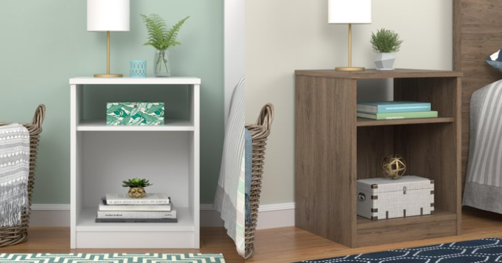 Mainstays Nightstand, Multiple Colors Only $19.99! (Reg. $33)