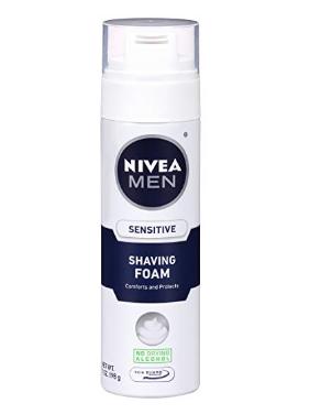 NIVEA Men Sensitive Shaving Foam 7 Ounce (Pack of 6) – Only $8.36!