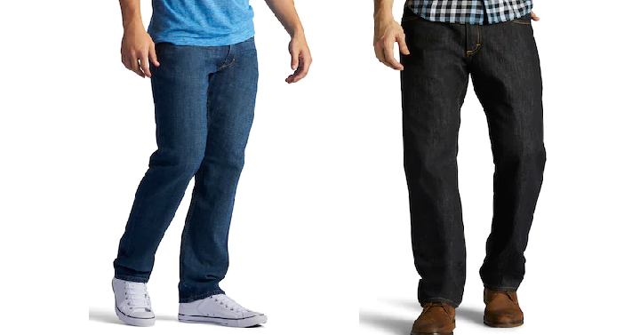 Men’s Lee Regular-Fit Stretch Straight-Leg Jeans Only $21.24! (Reg. $44)