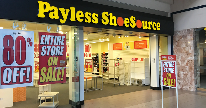 ALL Payless ShoeSource Closing! Liquidation Sales Start Now!