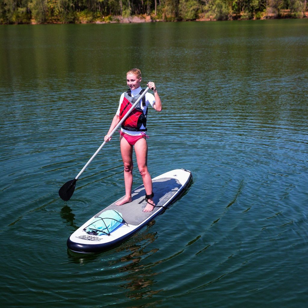 Inflatable Hydro-Force Wave Edge 122″ x 27″ Stand Up Paddle Board—$159.99!