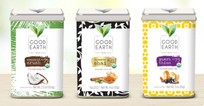 3 Free Samples of Good Earth Tea!