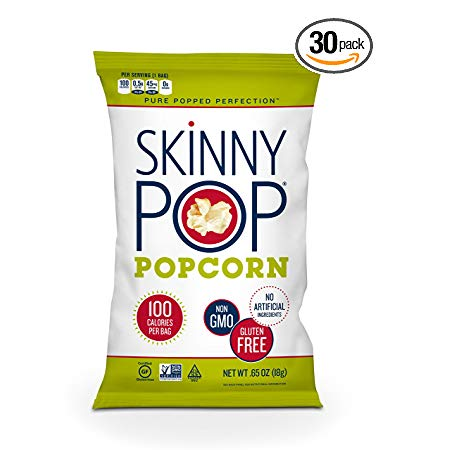 SKINNYPOP Original Popped Popcorn (100 Calorie Bags) 30 Count Only $9.63 Shipped!