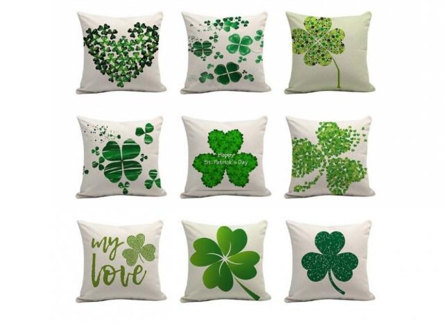 St. Patricks Day Pillow Covers – Only $7.99 Each!