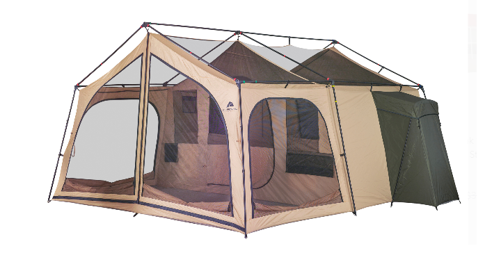 Ozark Trail 14 Person Spring Lodge Cabin Camping Tent Only $129 Shipped! (Reg. $190)