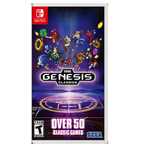 Sega Genesis Classics Games for Nintendo Switch Only $22.99! (Over 50 Games!)