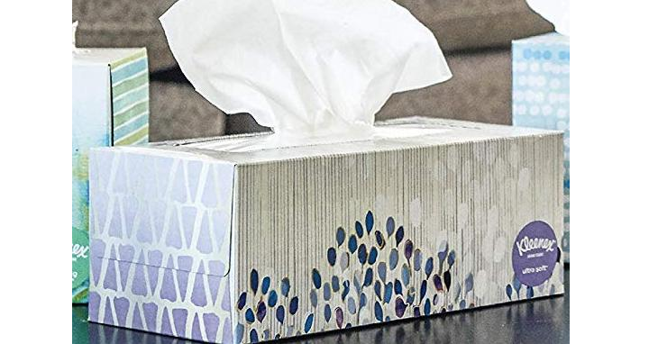 Kleenex Ultra Soft Facial Tissues, Flat Box, 8 Packs – Only $12.49!