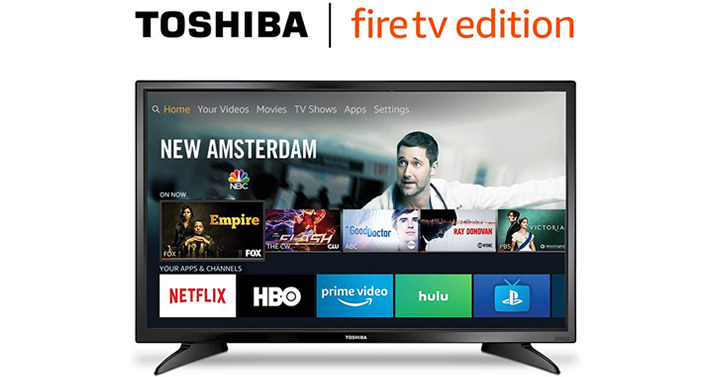 Toshiba 32” LED 720p Smart HDTV – Fire TV Edition – Just $99.99! Save $80!