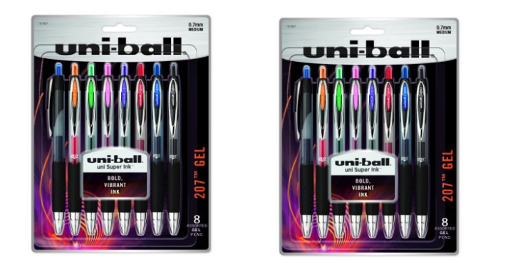 Uni-ball Retractable Gel Pens, Medium Point (8 Count) Only $3.29! (Reg. $13)