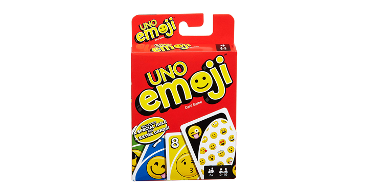 Uno Emoji Card Game – Just $5.65! Fun family game!