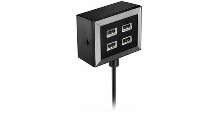 Rocketfish 4-Port USB Charger – Just $14.99! Charge those devices!