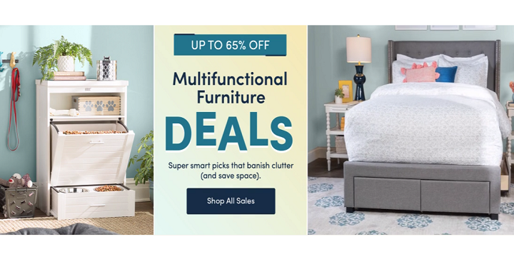 Wayfair: Multi-Functional Furniture Up to 65% Off!