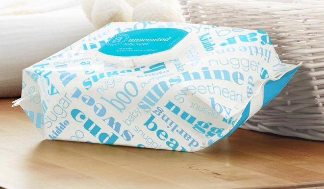 Amazon Elements Baby Wipes, Unscented, 720 Count, Flip-Top Packs – Only $15.09!