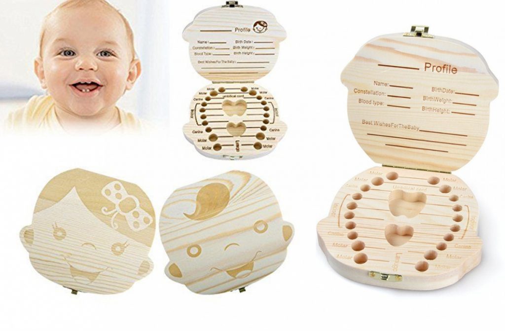 Adorable Baby Tooth Organizer Box Just $10.98 Shipped!