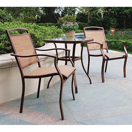 Mainstays Sand Dune 3-Piece Outdoor Bistro Set—$79.99!