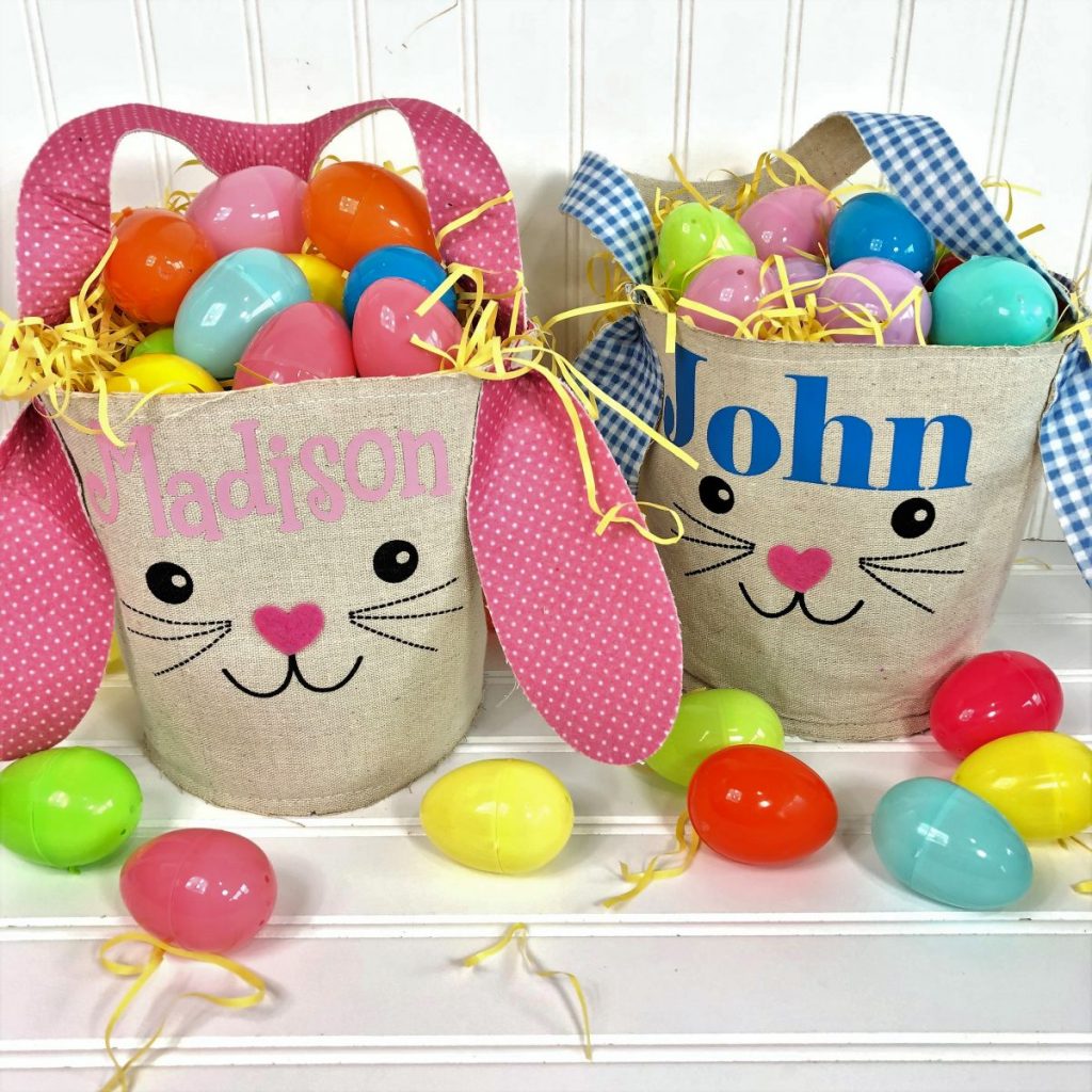 Personalized Easter Bunny Basket Just $9.99!