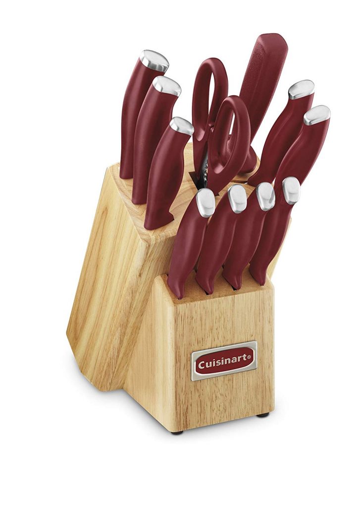 Cuisinart Color Pro Collection 12 Piece Knife Block Set Only $35.48!